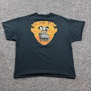 Y2K 2000s Coastal Classics Knuckleheads Three Stooges Black T-Shirt Size 2XL